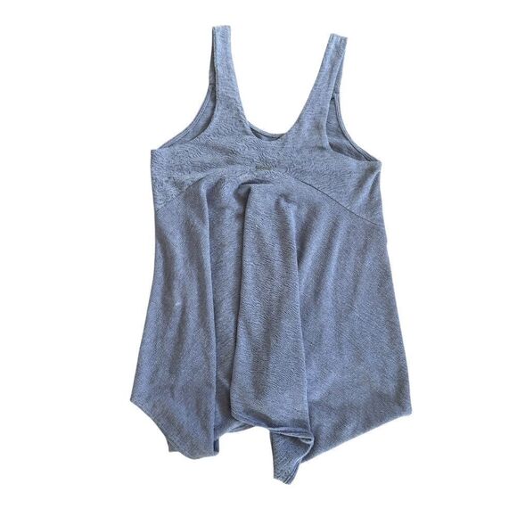 Prana Knit Tank Top Small Shirt Mauve Light Purple Lightweight Asymmetrical - Picture 7 of 8